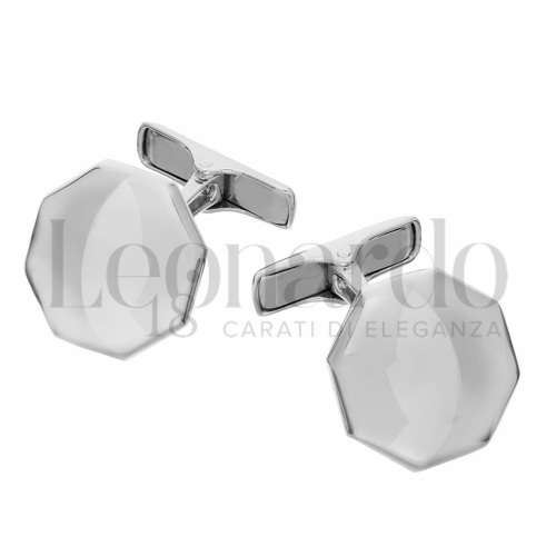 Forma Ottagonale in Oro Bianco da 6,5gr.