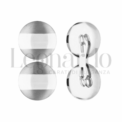 Forma Tonda in Oro Bianco da 4,1gr.