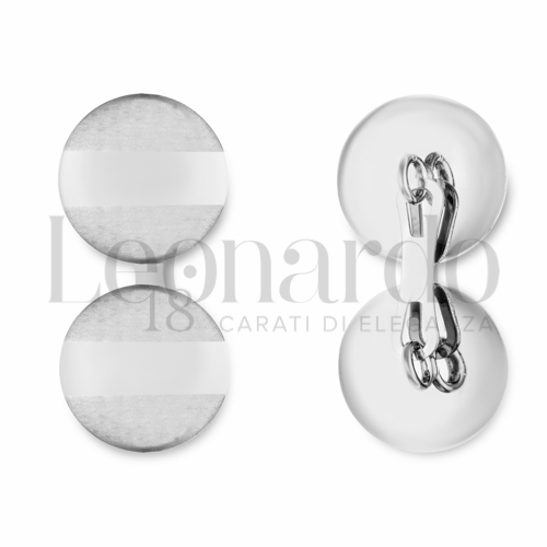 Forma Tonda in Oro Bianco da 4,1gr.