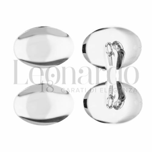 Forma Ovale in Oro Bianco da 3,8gr.