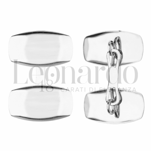 Forma Rettangolare in Oro Bianco da 3,9gr.
