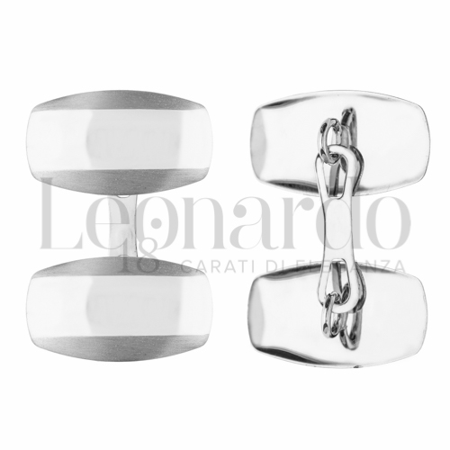Forma Rettangolare in Oro Bianco da 3,6gr.