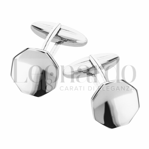 Forma Ottagonale in Oro Bianco da 6,4gr.