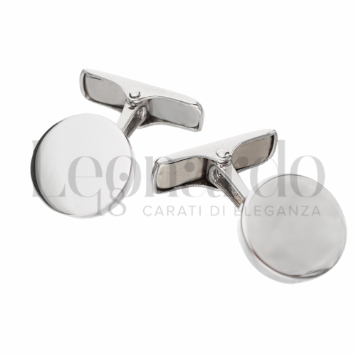 Forma Tonda in Oro Bianco da 5,3gr.