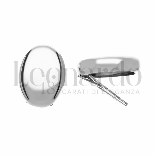 Forma Ovale in Oro Bianco da 3,8gr.