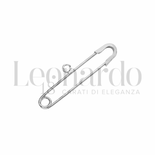Modello Con anellino in Oro Bianco da 0,7gr.