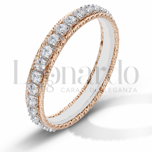 in Oro Rosa e Oro Bianco da 1,9gr.