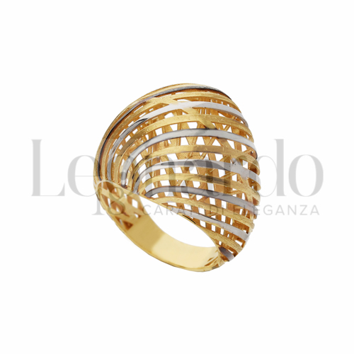 in Oro giallo, oro bianco, oro brunito da 6,3gr.