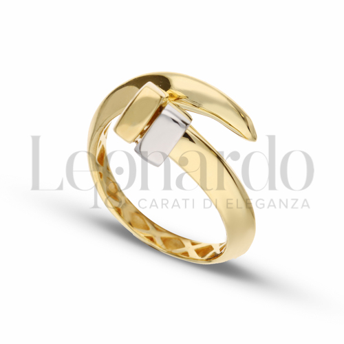 in Oro Giallo e Oro Bianco da 3,7gr.