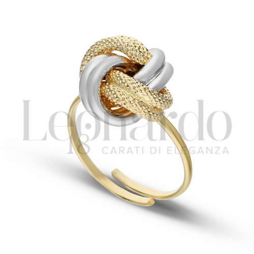 Modello 2&deg; Misura in Oro Giallo e Oro Bianco da 2,1gr.