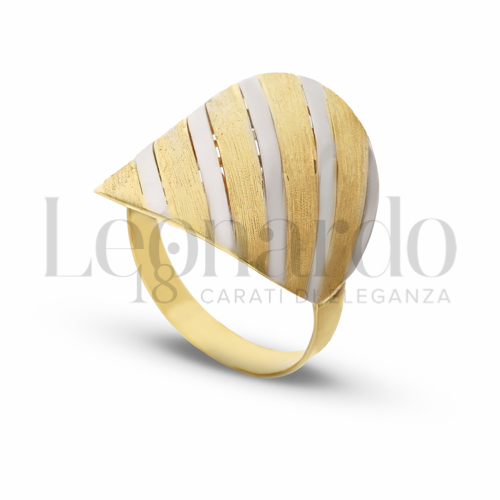 in Oro Giallo e Oro Bianco da 5,2gr.