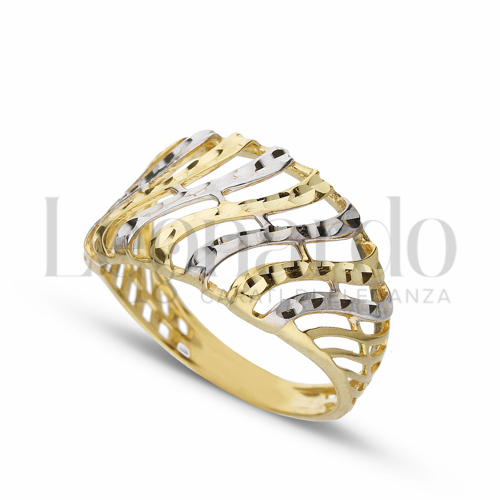 in Oro Giallo e Oro Bianco da 2,8gr.