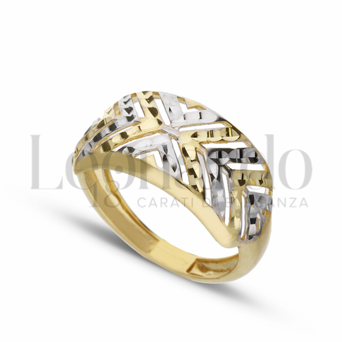 in Oro Giallo e Oro Bianco da 2,6gr.