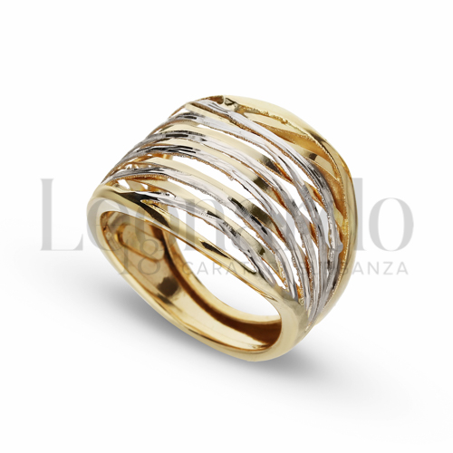 in Oro Giallo e Oro Bianco da 5,7gr.