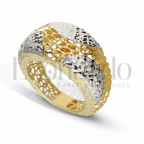 in Oro Giallo e Oro Bianco da 6,8gr.