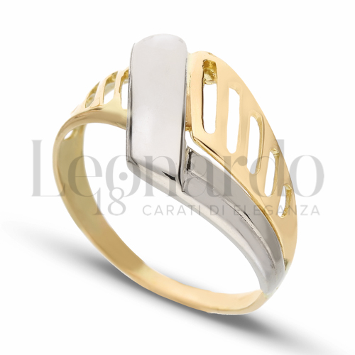 in Oro Giallo e Oro Bianco da 2,8gr.