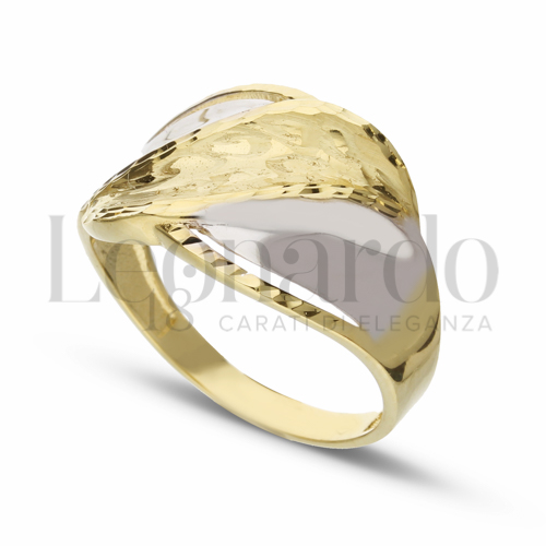 in Oro Giallo e Oro Bianco da 4,3gr.