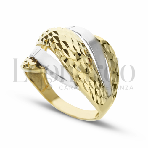 in Oro Giallo e Oro Bianco da 4,7gr.