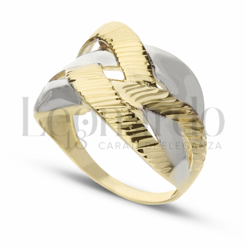 in Oro Giallo e Oro Bianco da 5,6gr.