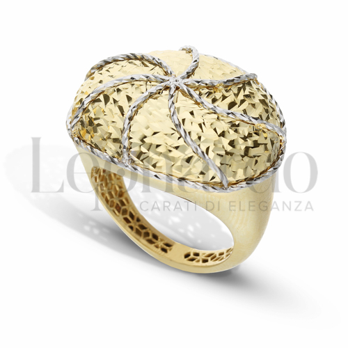 in Oro Giallo e Oro Bianco da 11,1gr.