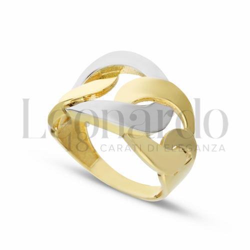 Modello Fascia larga in Oro Giallo e Oro Bianco da 5,1gr.