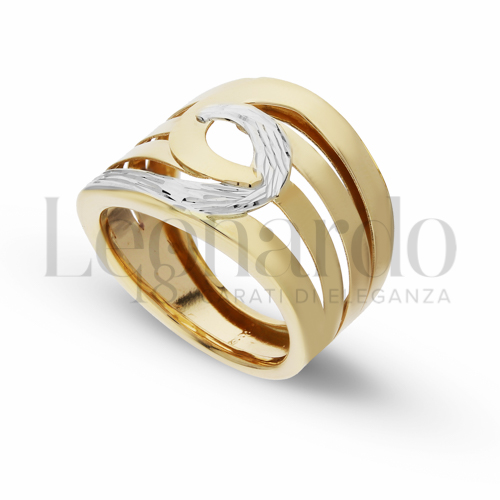 in Oro Giallo e Oro Bianco da 4,6gr.