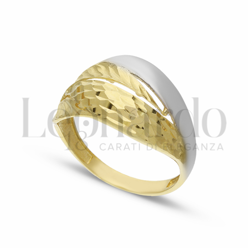 in Oro Giallo e Oro Bianco da 3,4gr.