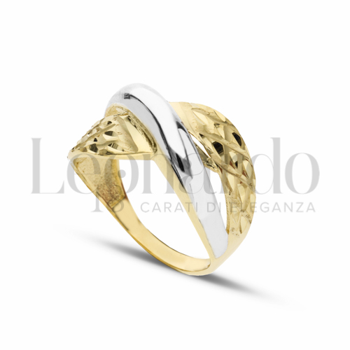 in Oro Giallo e Oro Bianco da 3,9gr.