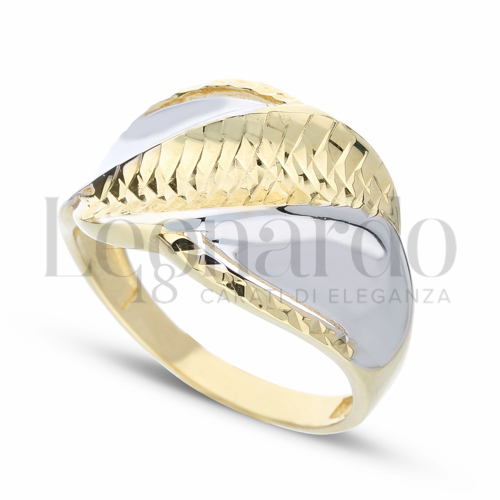 in Oro Giallo e Oro Bianco da 4,9gr.