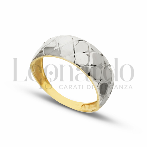 in Oro Giallo e Oro Bianco da 2,4gr.