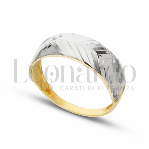 in Oro Giallo e Oro Bianco da 2,4gr.