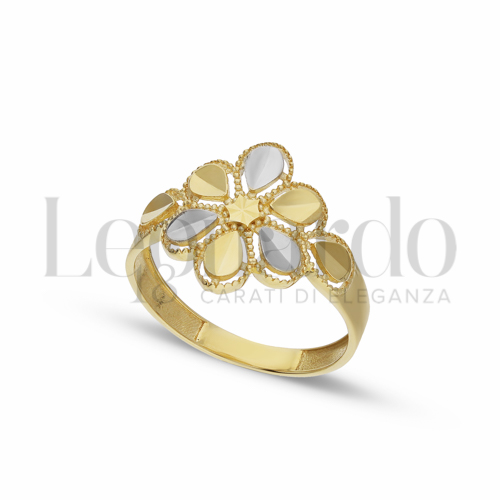 in Oro Giallo e Oro Bianco da 2,3gr.
