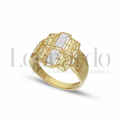in Oro Giallo e Oro Bianco da 3,1gr.