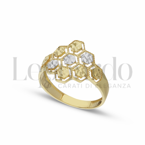 in Oro Giallo e Oro Bianco da 2,4gr.
