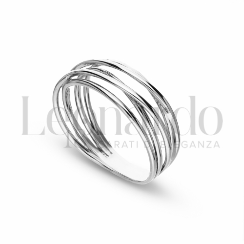 Modello 5 Fili in Oro Bianco da 3,7gr.