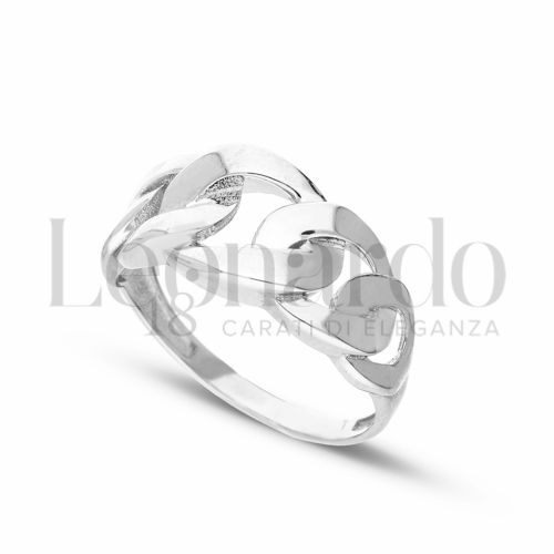 Modello Fascia stretta in Oro Bianco da 3,8gr.