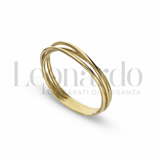 Modello 3 Fili in Oro Giallo da 2,4gr.