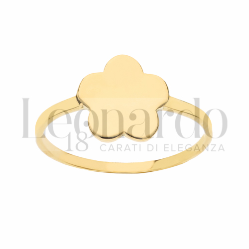 Modello Piatto in Oro Giallo da 2gr.
