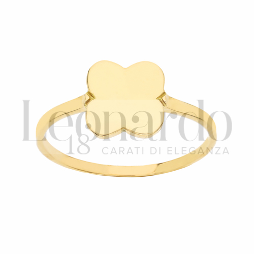 Modello Piatto in Oro Giallo da 2,1gr.