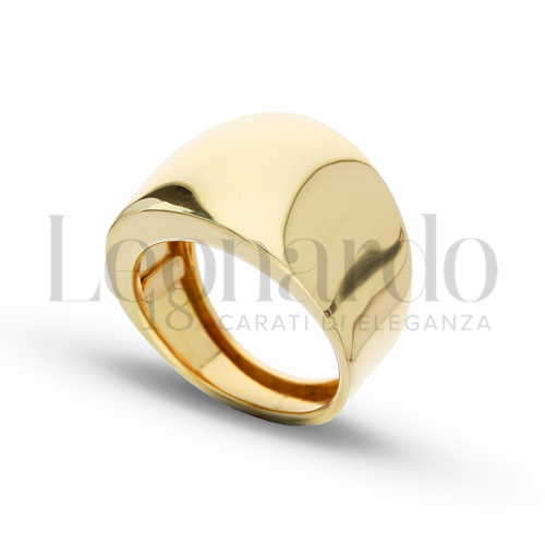 Modello Bombato in Oro Giallo da 4,3gr.