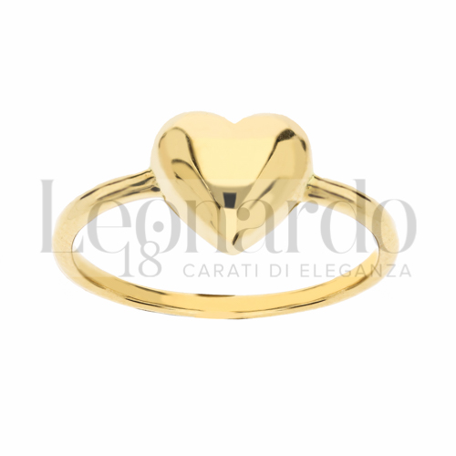 Modello Bombato in Oro Giallo da 2,5gr.