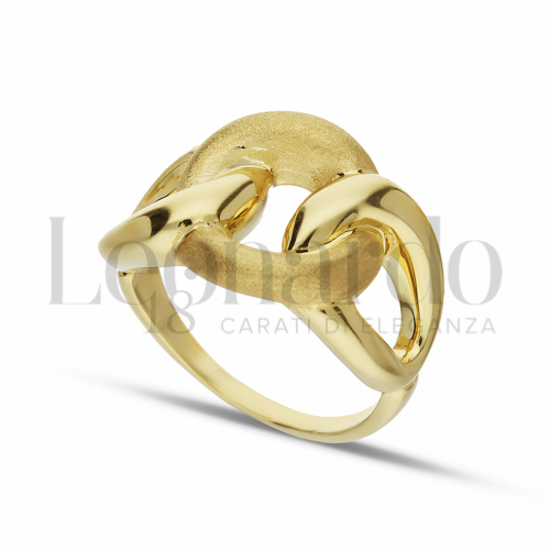 Anelli Anello Grumetta da Donna in Oro 18 Carati Modello: Fascia stretta Misura anello: 25 Finitura o soggetti: Lucida 4,2g