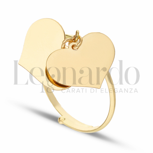 Modello 2 elementi in Oro Giallo da 2,4gr.