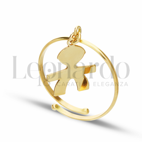 Modello 1 elemento in Oro Giallo da 1,3gr.