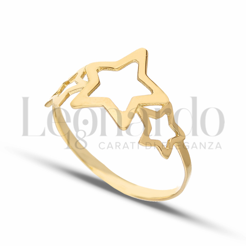 Modello 3 elementi in Oro Giallo da 1,2gr.