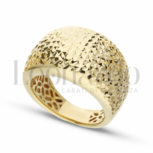 Modello Bombato in Oro Giallo da 5,8gr.