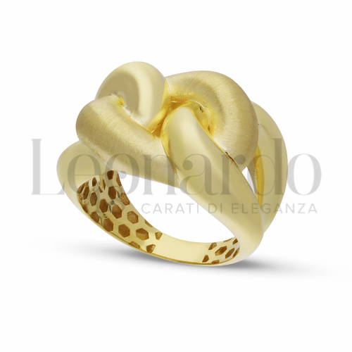 Anelli Anello Grumetta da Donna in Oro 18 Carati Misura anello: 23 Finitura o soggetti: Lucida e satinata 4,7g