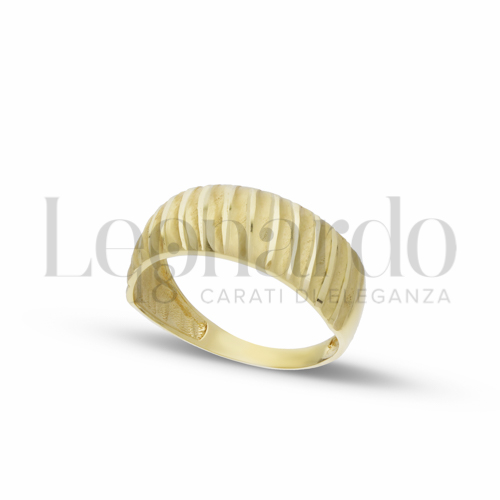 Anelli Anello a Fascia da Donna in Oro 18 Carati Misura anello: 15 Finitura o soggetti: Lucida e satinata 2,1g