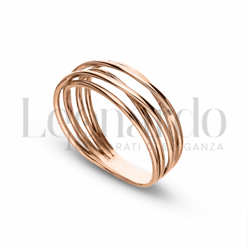 Modello 5 Fili in Oro Rosa da 3,8gr.