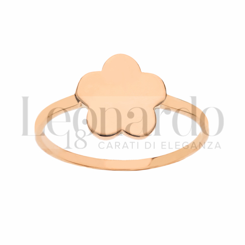 Modello Piatto in Oro Rosa da 2,2gr.